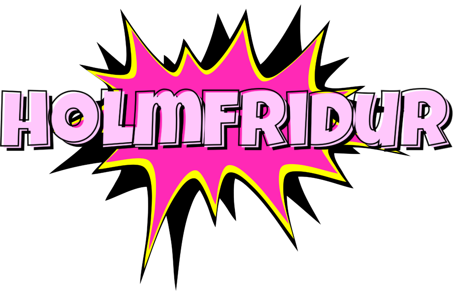 Holmfridur badabing logo