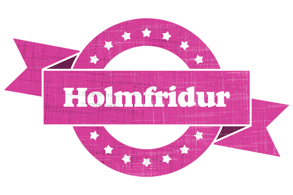 Holmfridur beauty logo