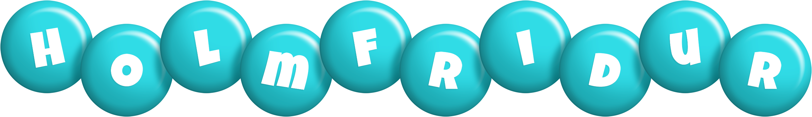 Holmfridur candy-azur logo