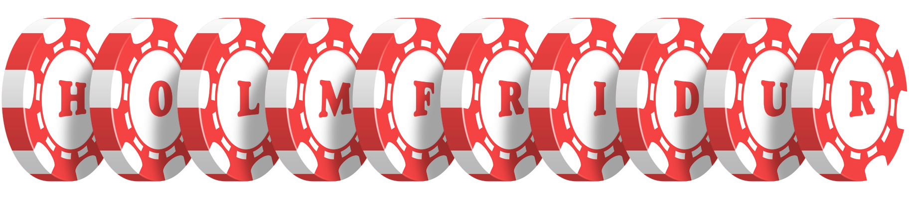 Holmfridur chip logo