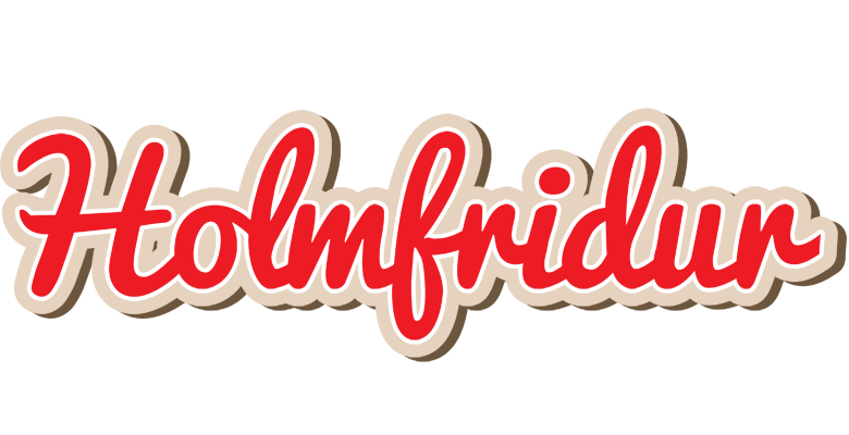 Holmfridur chocolate logo