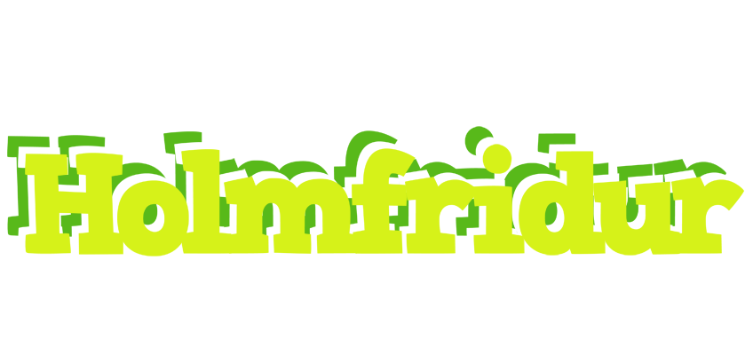 Holmfridur citrus logo