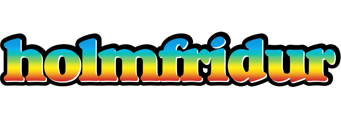 Holmfridur color logo