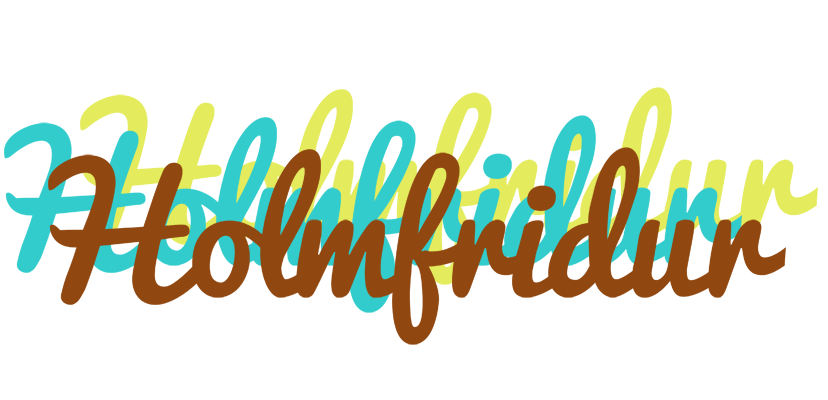 Holmfridur cupcake logo