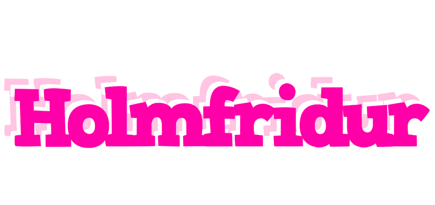 Holmfridur dancing logo