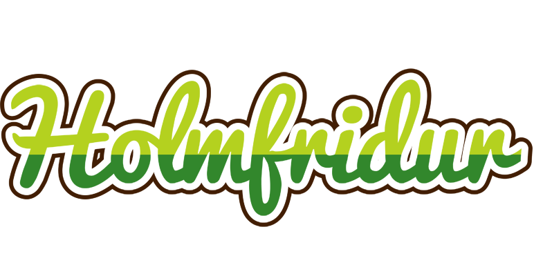 Holmfridur golfing logo