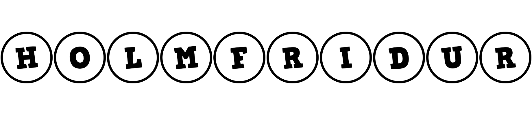 Holmfridur handy logo