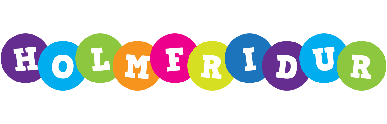 Holmfridur happy logo