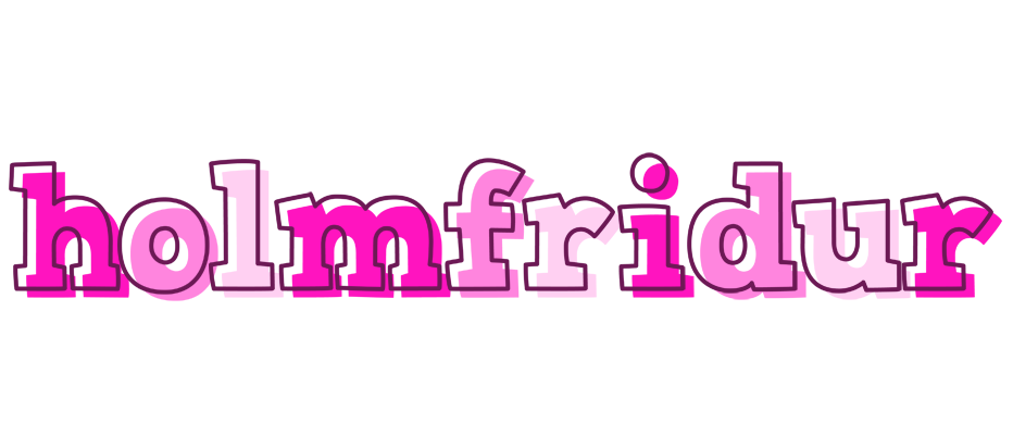 Holmfridur hello logo