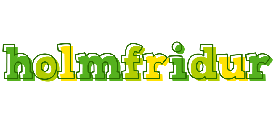 Holmfridur juice logo