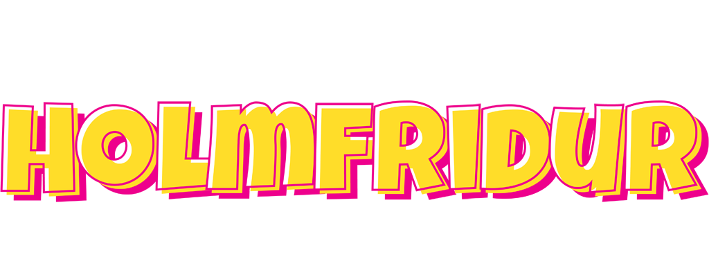 Holmfridur kaboom logo