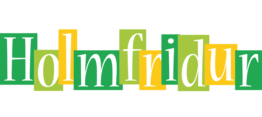 Holmfridur lemonade logo