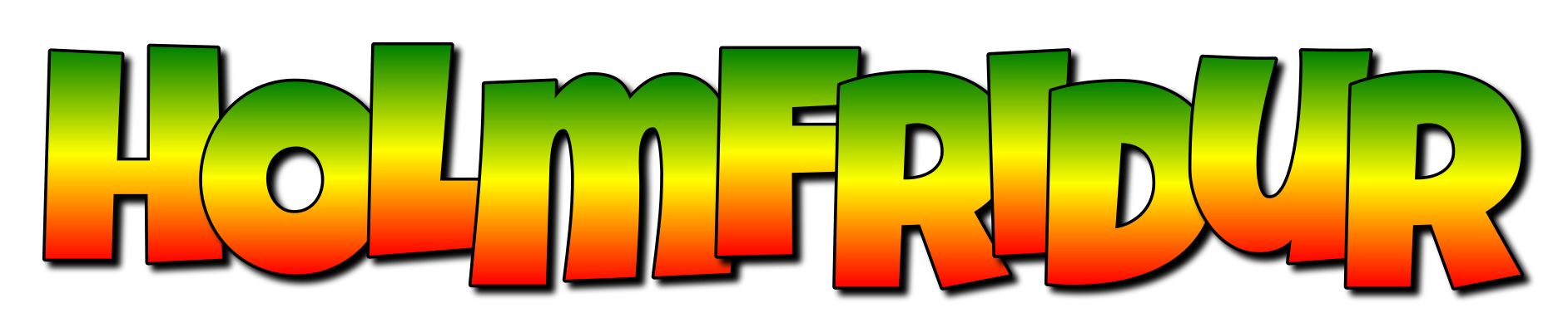 Holmfridur mango logo