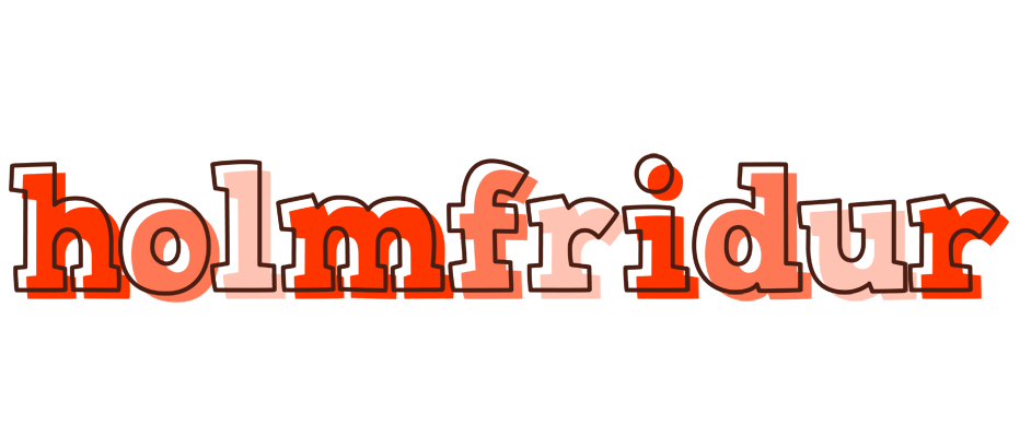 Holmfridur paint logo