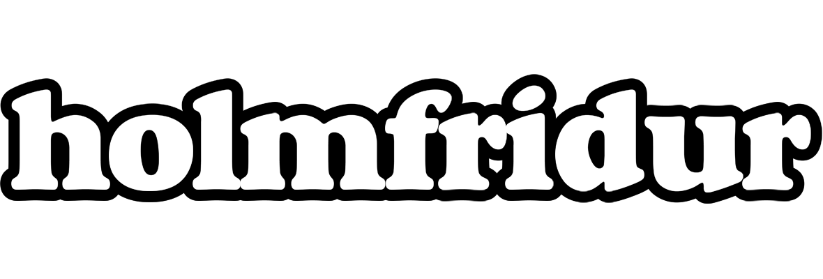 Holmfridur panda logo