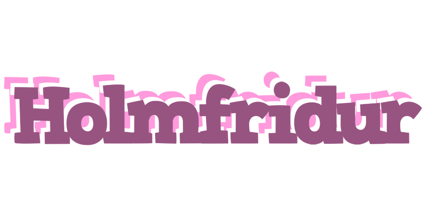 Holmfridur relaxing logo