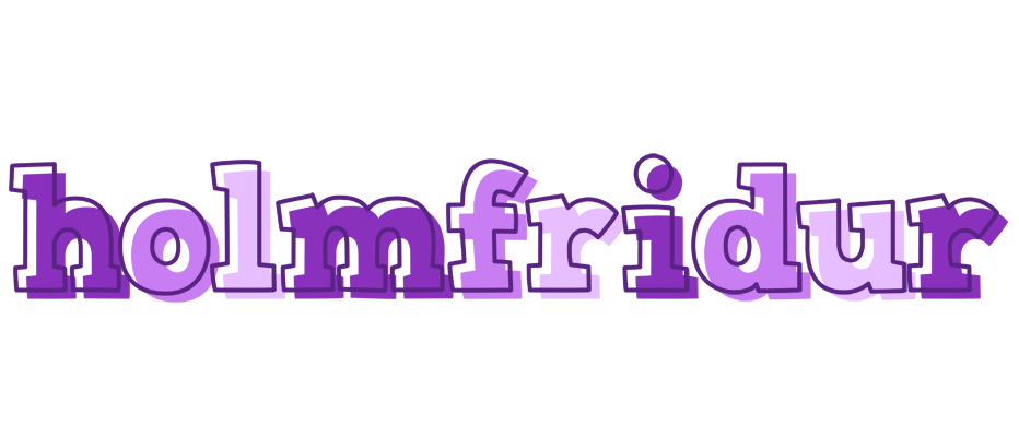 Holmfridur sensual logo