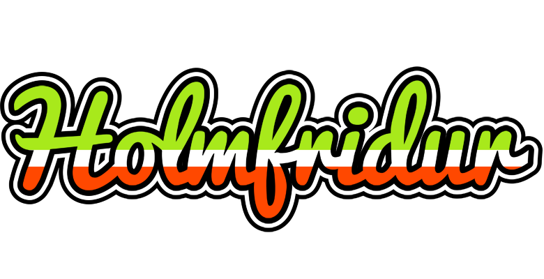 Holmfridur superfun logo