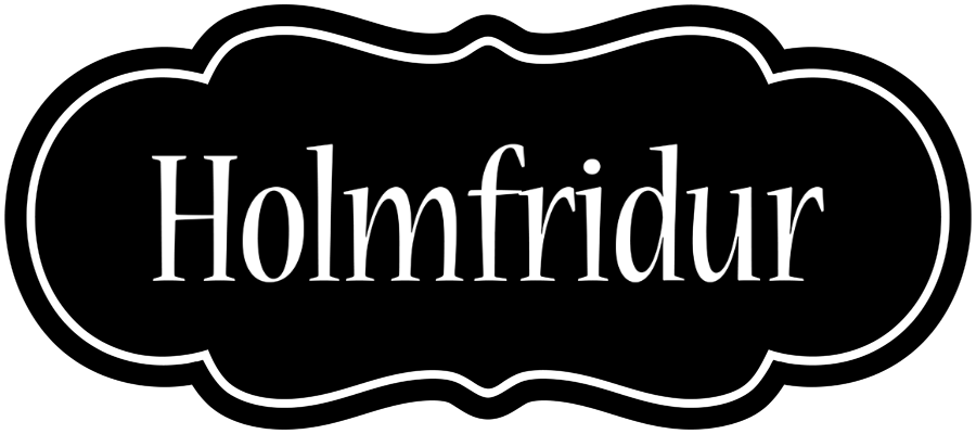 Holmfridur welcome logo