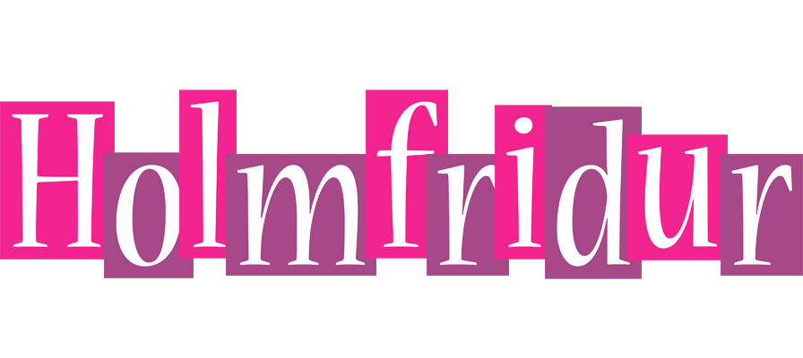 Holmfridur whine logo