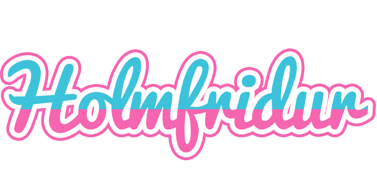 Holmfridur woman logo