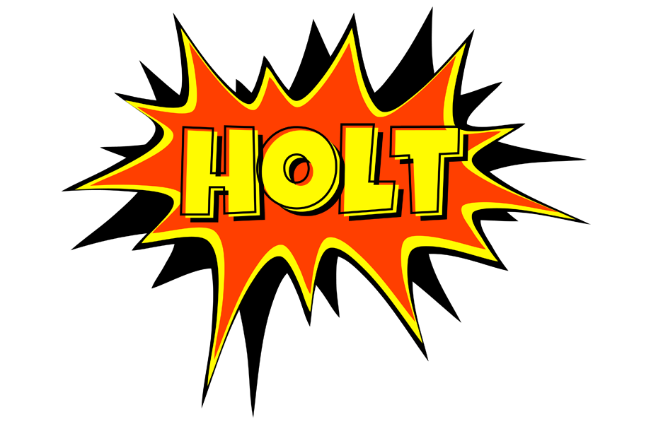 Holt bazinga logo