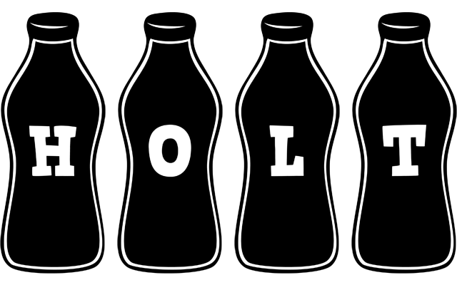 Holt bottle logo