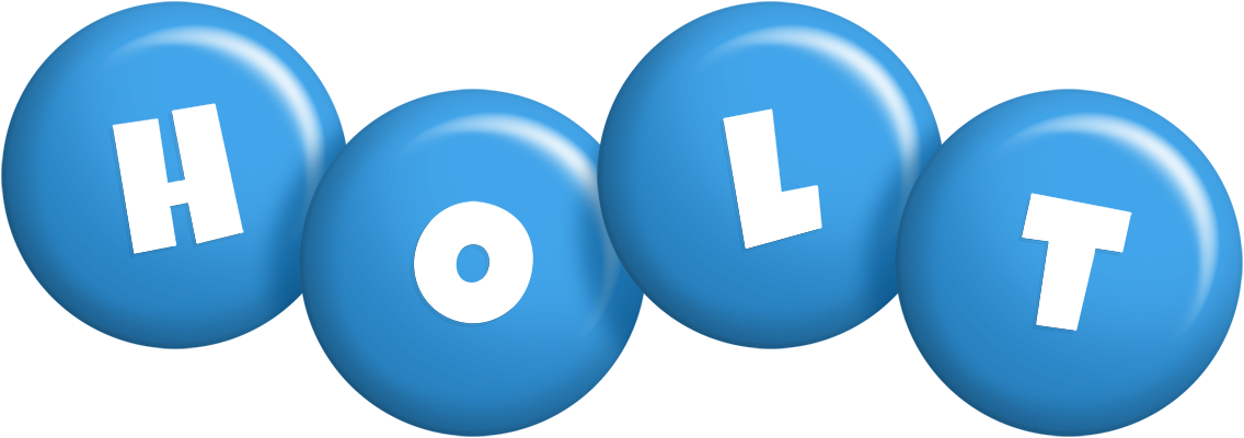 Holt candy-blue logo