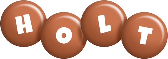 Holt candy-brown logo