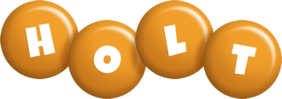 Holt candy-orange logo