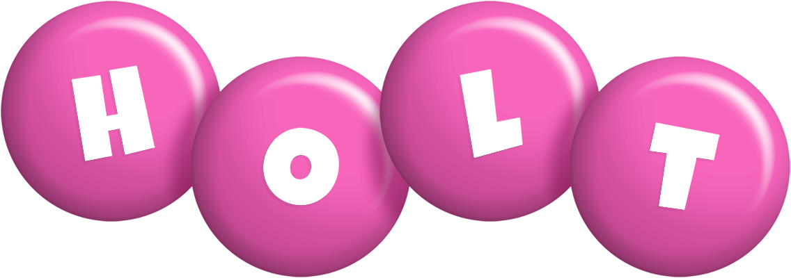 Holt candy-pink logo