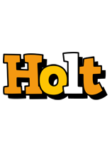 Holt cartoon logo