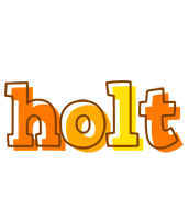 Holt desert logo