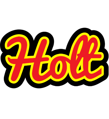 Holt fireman logo