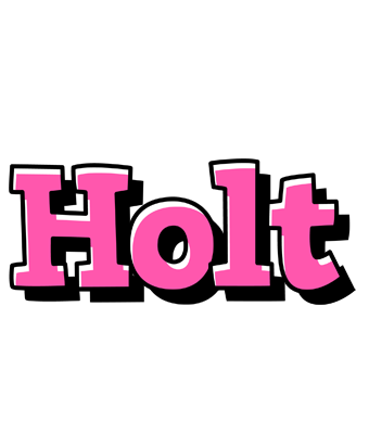 Holt girlish logo