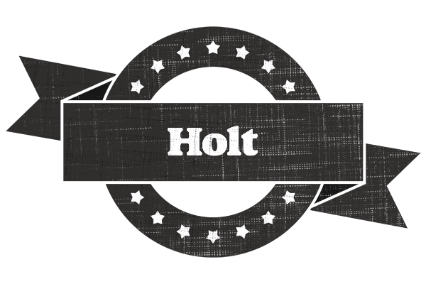 Holt grunge logo