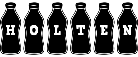 Holten bottle logo