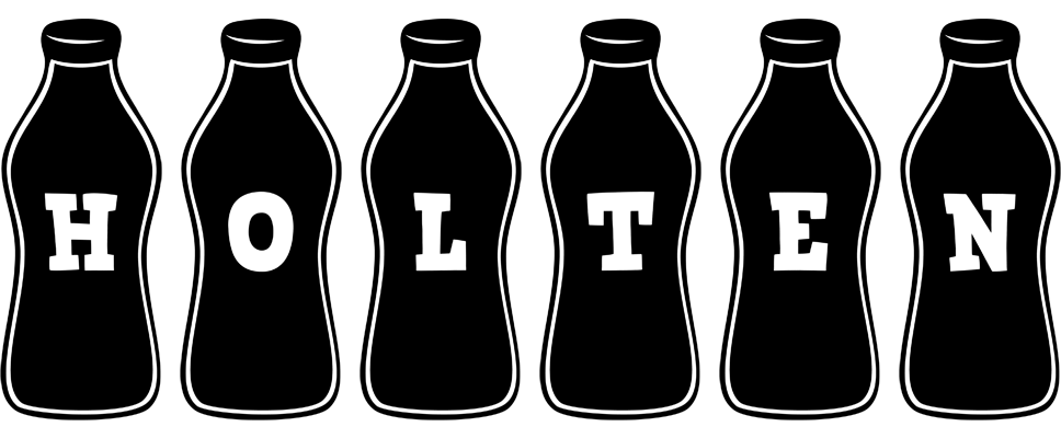 Holten bottle logo