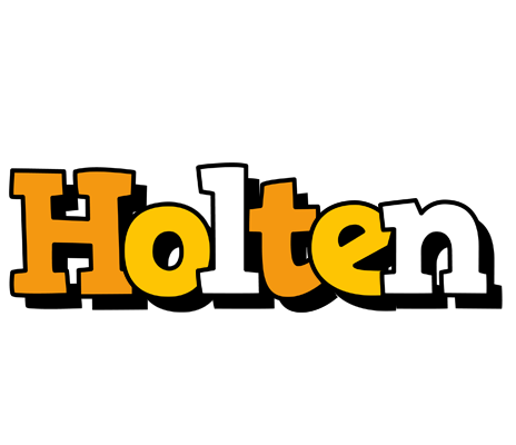 Holten cartoon logo