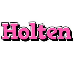 Holten girlish logo