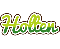 Holten golfing logo