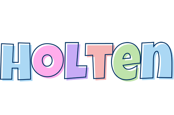 Holten pastel logo