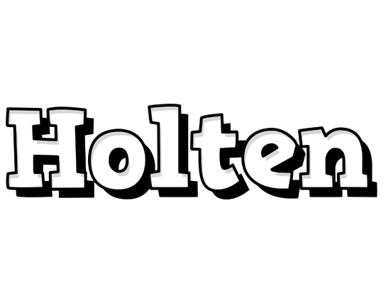 Holten snowing logo