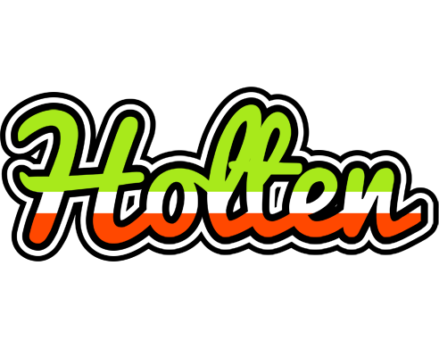 Holten superfun logo