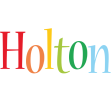 Holton birthday logo