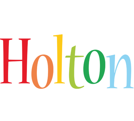 Holton birthday logo