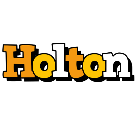 Holton cartoon logo