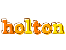 Holton desert logo