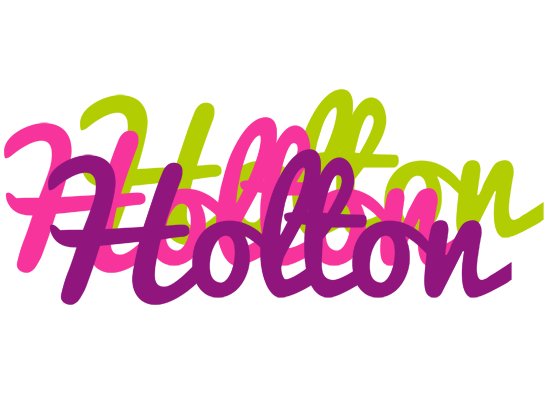 Holton flowers logo