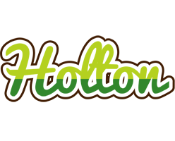 Holton golfing logo